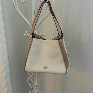 KATE SPADE PURSE Bone/taupe great used condition!!